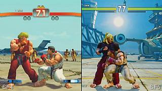 Street Fighter 4 ve 5'i aynı anda oynadılar