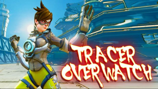 Street Fighter V'e Overwatch karakteri Tracer mod'u geldi