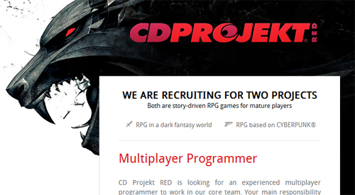 CD Projekt Red artık multiplayer'a ısınıyor