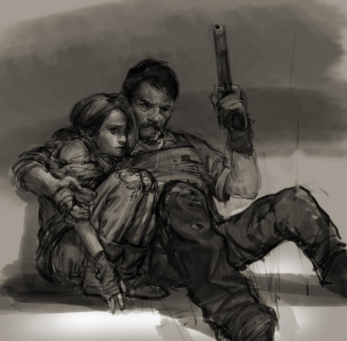 The Last of Us'ın konsept çizimleri