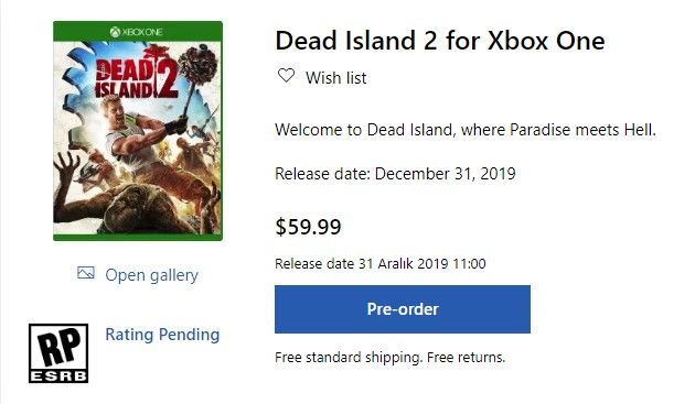 Dead Island 2 ön sipariş olarak satışa çıktı