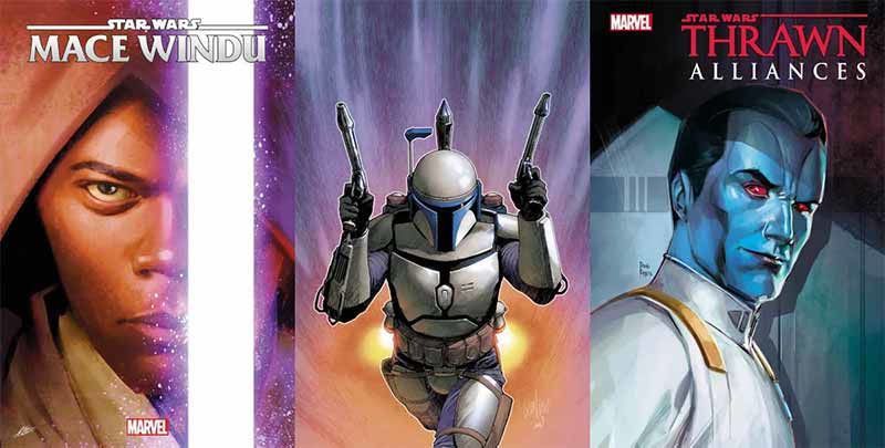 Star Wars Mace Windu, Jango Fett ve Thrawn Alliances