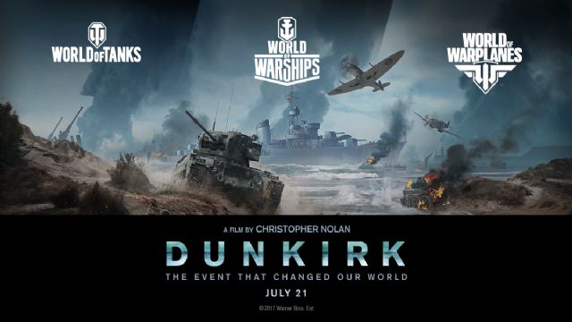 Wargaming, Dunkirk filmi ile partnerlik sağlandığını duyurdu