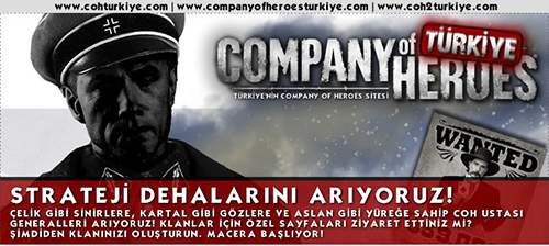 Company of Heroes 2 için bir Türkler birleşiyor!