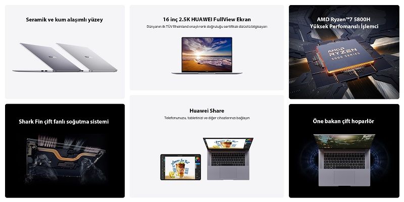 Huawei MateBook 16 ön satışa çıktı
