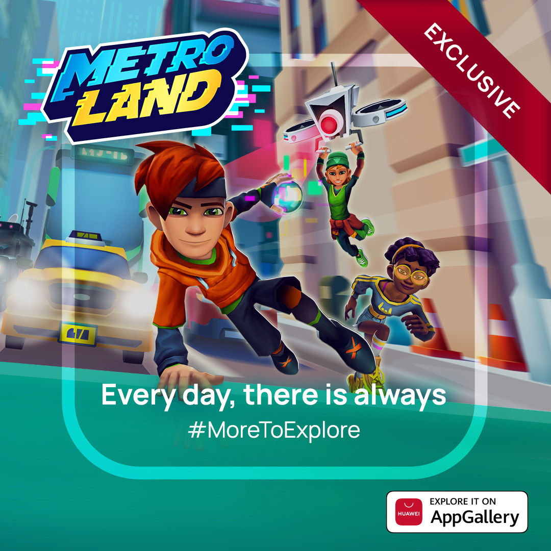 Subway Surfers'ın devam oyunu MetroLand, ilk kez AppGallery’de yayınlandı