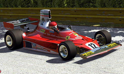 Assetto Corsa'da 1975 model Ferrari! (Görsel)