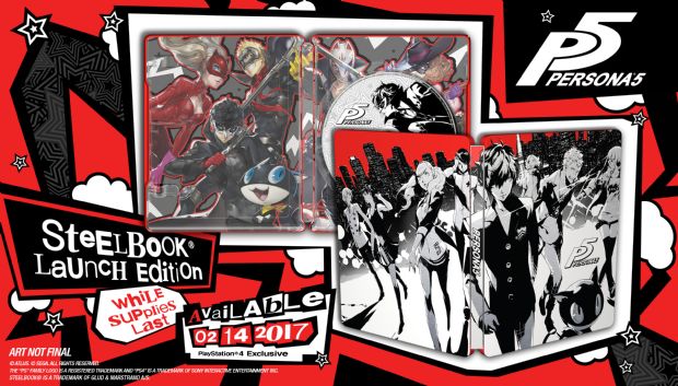 Persona 5'in metal kutulu özel versiyonu Batı'ya da geliyor