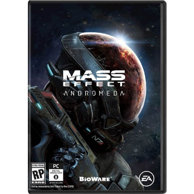 Mass Effect: Andromeda'nın kapak görseli büyüleyici
