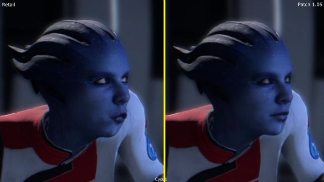 Mass Effect: Andromeda'nın güncelleme öncesi vs sonrası değişimi