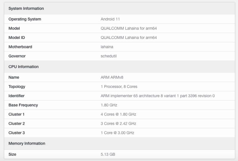 Snapdragon 888+ işlemcisi gün yüzüne çıktı