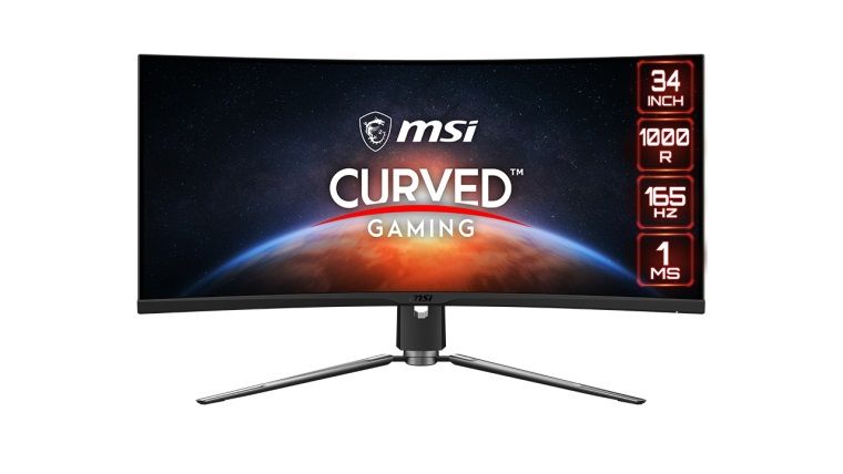 MSI, kavisli ekrana sahip 165 Hz oyuncu monitörünü piyasaya sürdü