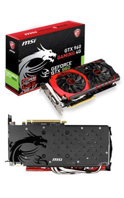 MSI, GTX 960 GAMING 4G ekran kartını duyurdu