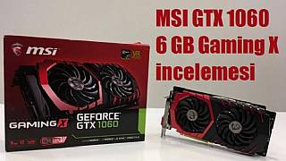MSI GTX 1060 6 GB Gaming X