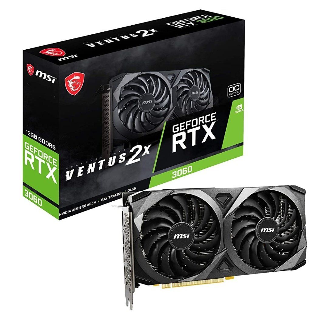 MSI, özel soğutmalı RTX 3060 ekran kartlarını piyasaya sürdü