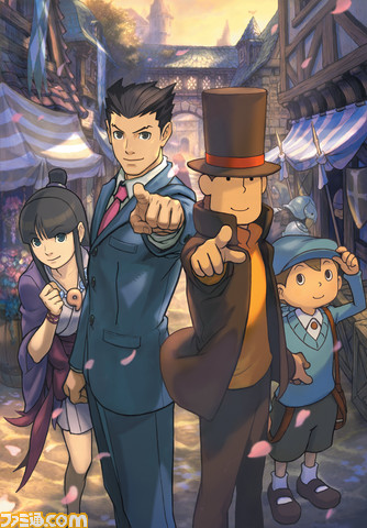 Professor Layton vs. Ace Attorney