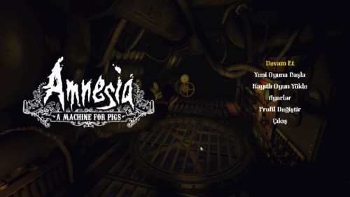 Amnesia: A Machine for Pigs için Türkçe Yama çalışması!