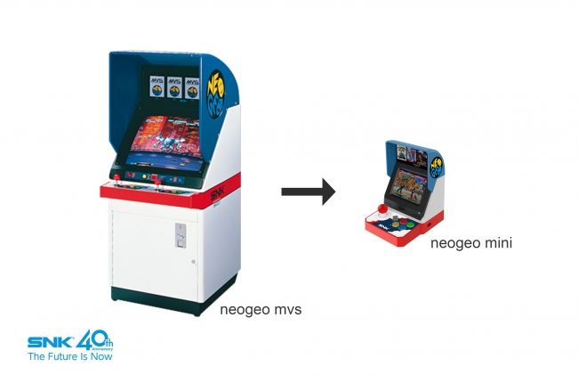 Neo Geo mini resmi olarak duyuruldu, konsol 40 oyun içerecek