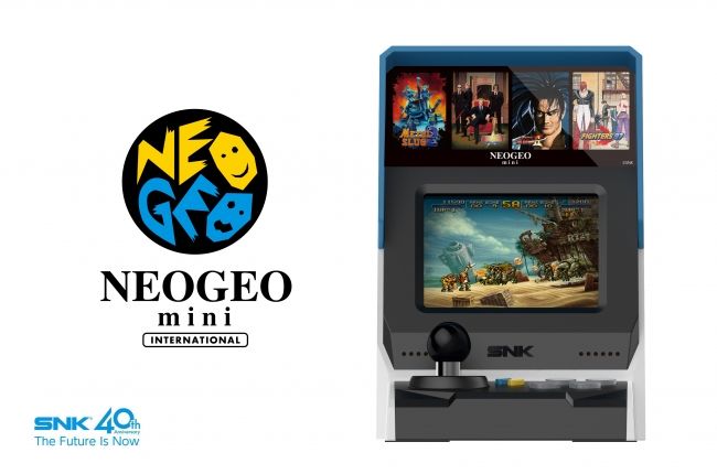Neo Geo mini resmi olarak duyuruldu, konsol 40 oyun içerecek