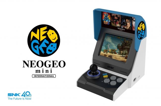 Neo Geo mini resmi olarak duyuruldu, konsol 40 oyun içerecek