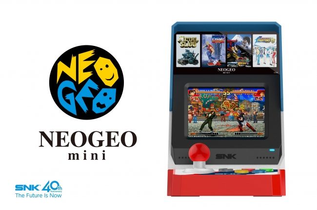 Neo Geo mini resmi olarak duyuruldu, konsol 40 oyun içerecek