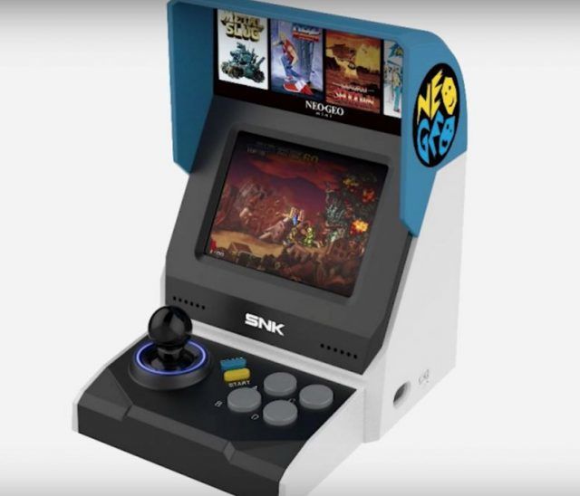 SNK'nın oyun makinesi Neo-Geo mini sonunda ortaya çıktı
