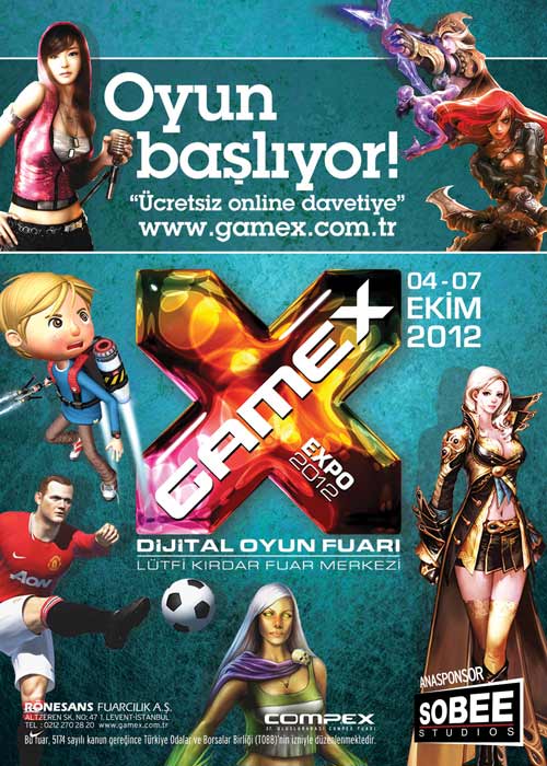 Playstore, Gamex 2012 Fuarı’nda