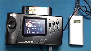 Sega Nomad'e değişik bir modifikasyon