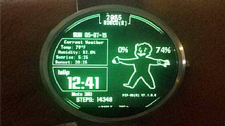 Akıllı saatinizi Pip-Boy'a çevirmek ister miydiniz?