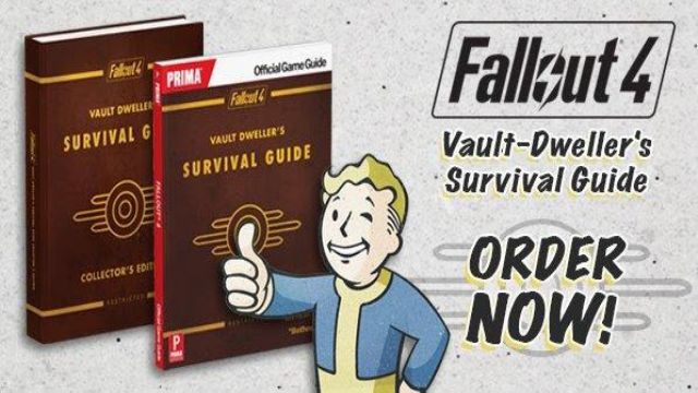 Fallout 4 için rehber kitap yayınlandı