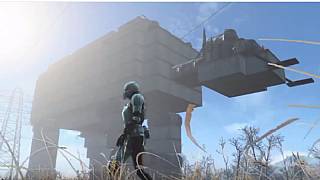 Fallout 4'te AT&AT şeklinde sığınak tasarladılar