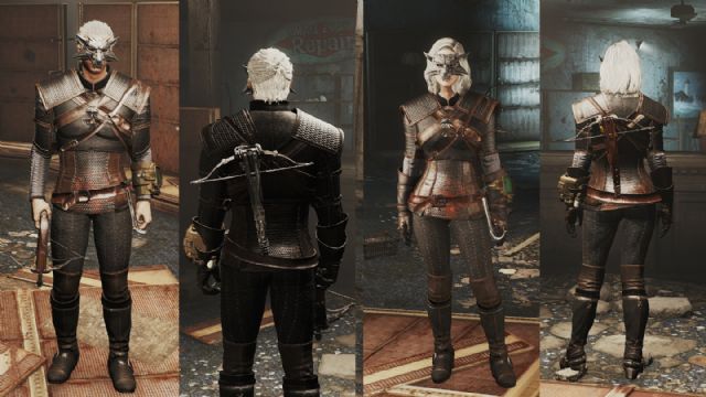 Fallout 4'te Geralt'ın zırhını kullanmak ister misiniz?