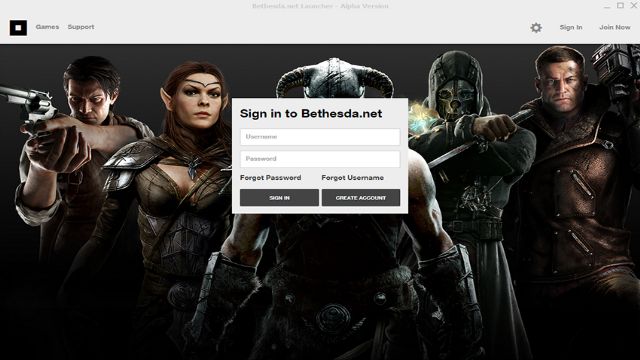 Bethesda kendi yükleyicisini (Launcher) kullanmaya başlıyor