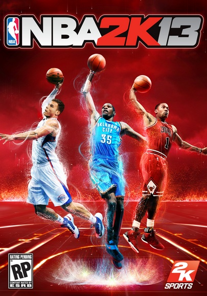 NBA 2K13'ün kapağında hangi NBA yıldızları var?
