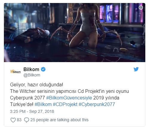 Bilkom'dan Cyberpunk 2077 çıkış tarihi ile ilgili açıklama