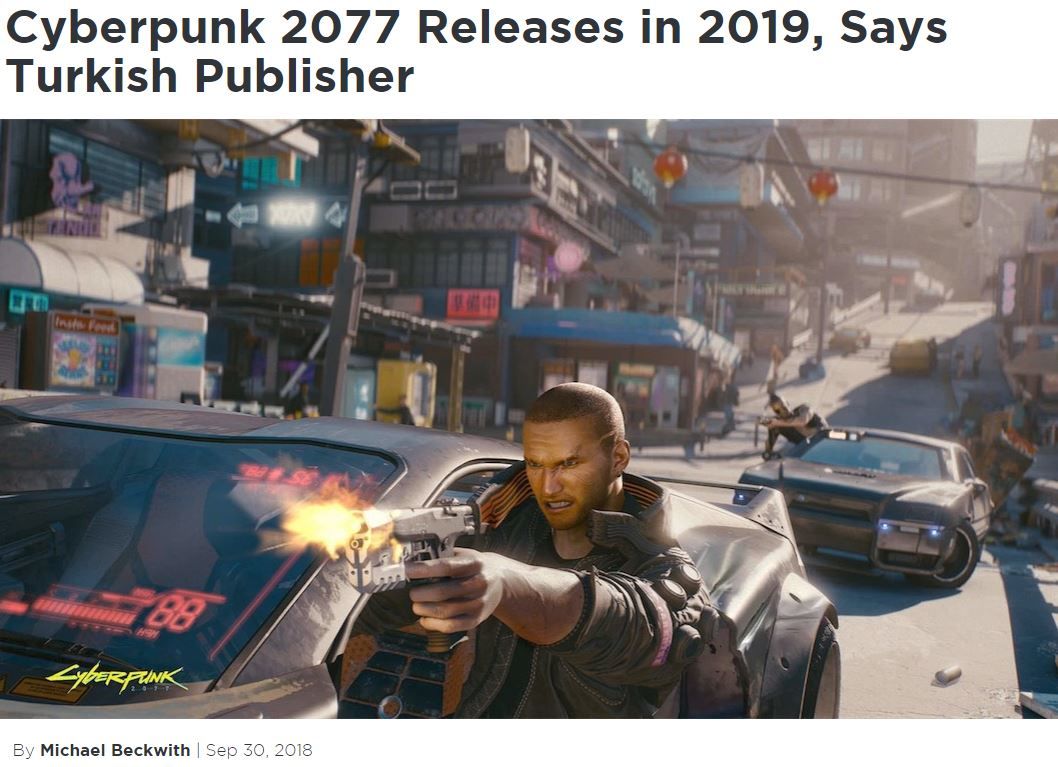 Bilkom'un Cyberpunk 2077 açıklaması yabancı basında haber oldu