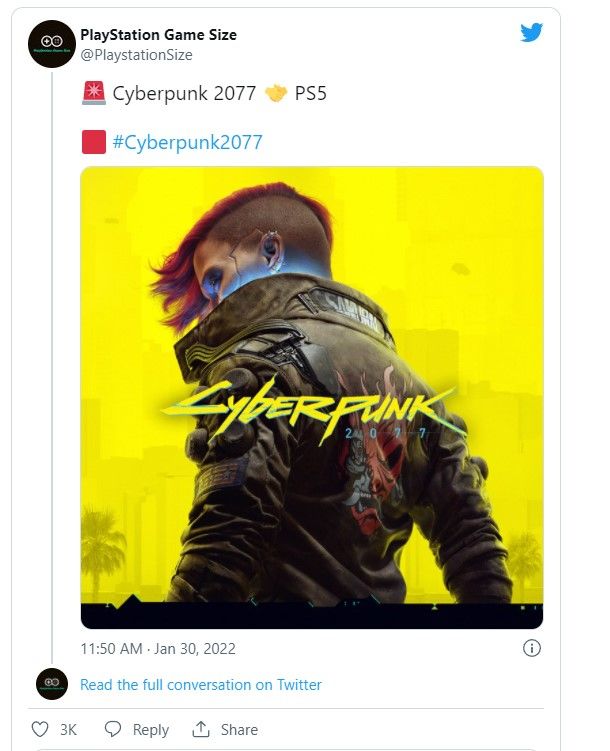 Cyberpunk 2077 yeni nesil sürümü PS5 veri tabanında gözüktü