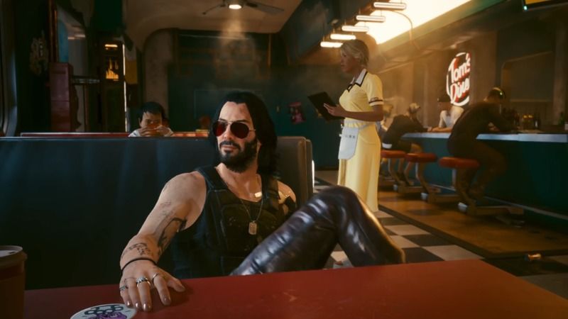 Keanu Reeves Cyberpunk 2077 İçin Biletini Aldı