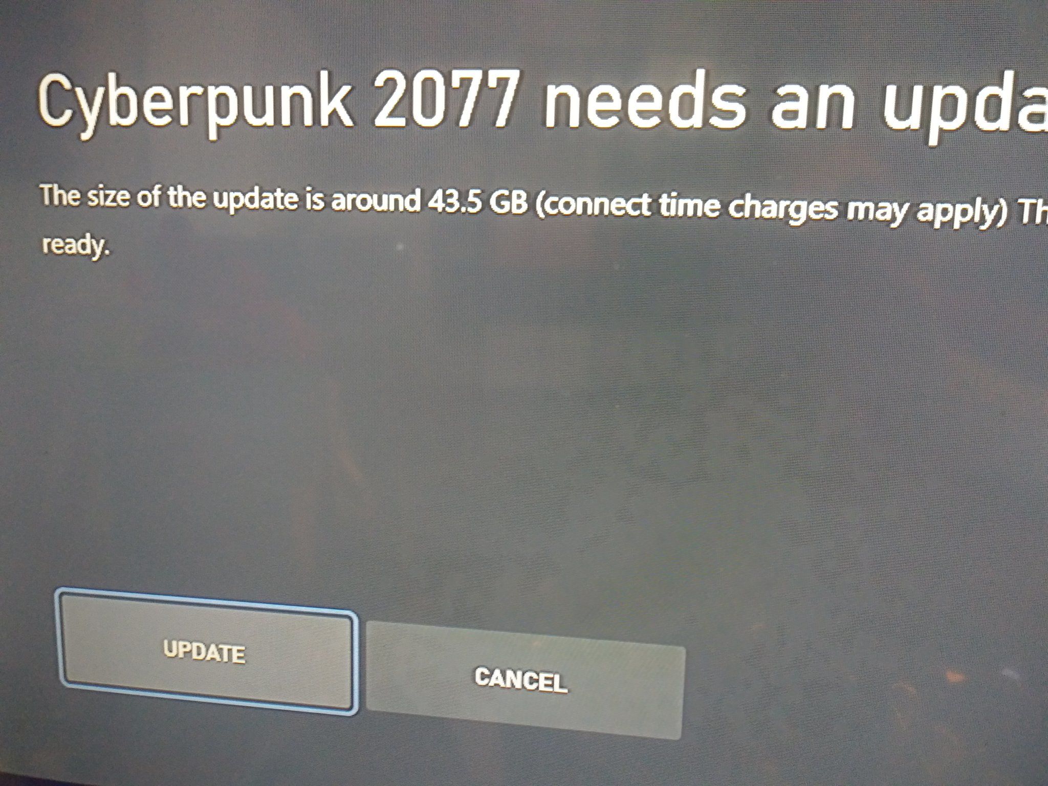 Cyberpunk 2077 43 GB güncelleme aldı