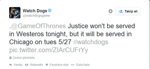 Watch Dogs'tan Game of Thrones'a gönderme 