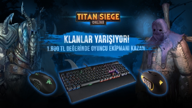 Titan Siege Online’da ödüllü klan savaşları başlıyor