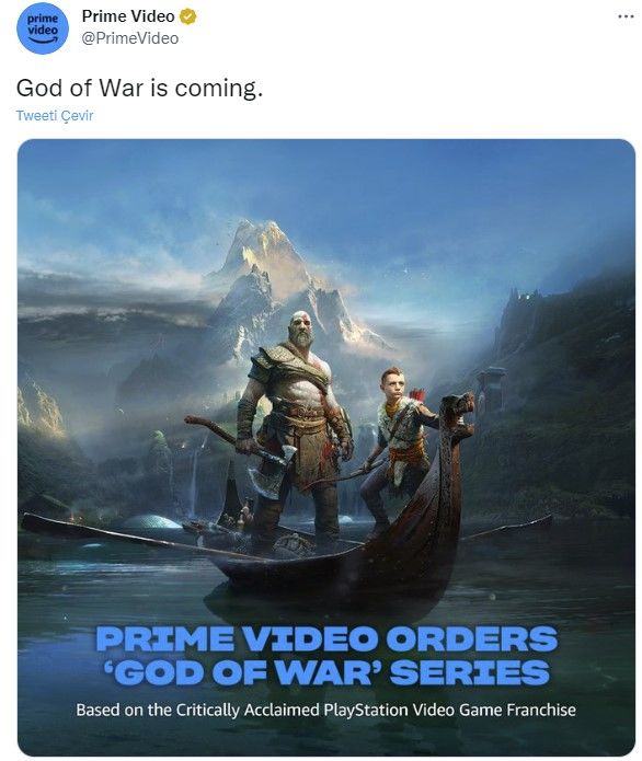 God of War dizisi Amazon tarafından duyuruldu