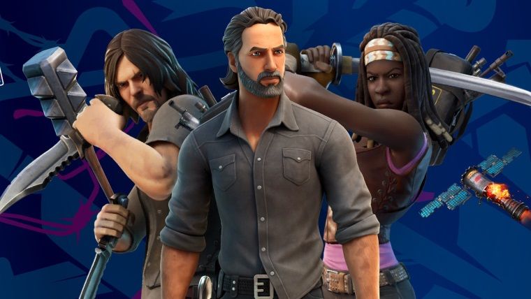 Rick Grimes Fortnite evrenine geçiş yaptı