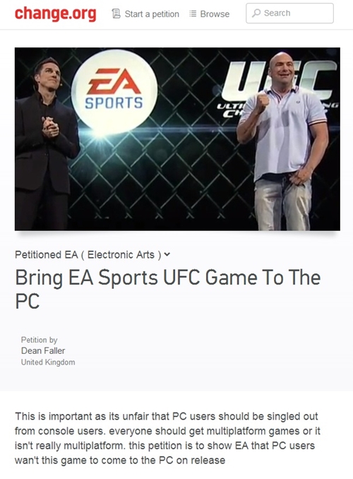 EA Sports UFC için PC kampanyası başladı!