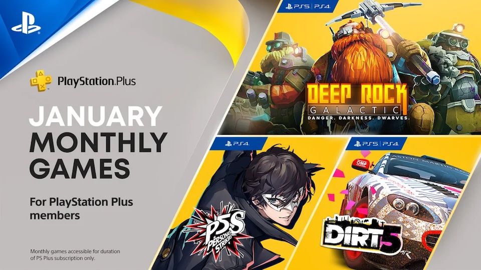 PlayStation Plus ocak oyunları resmî olarak açıklandı