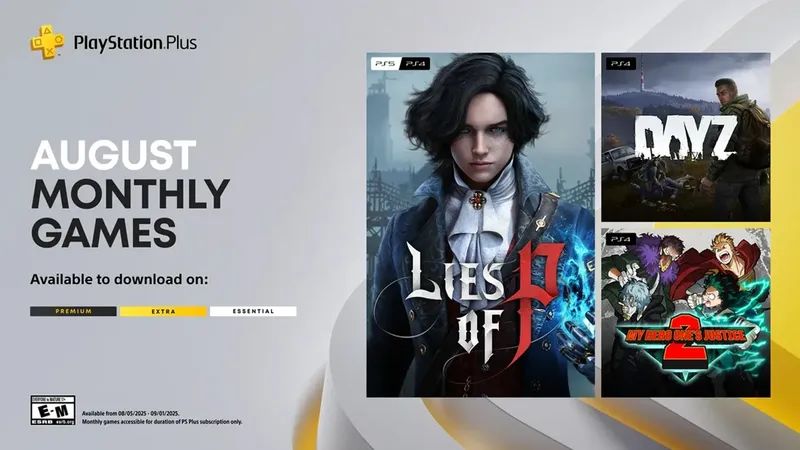 PlayStation Plus Ağustos 2025 Oyunları Açıklandı