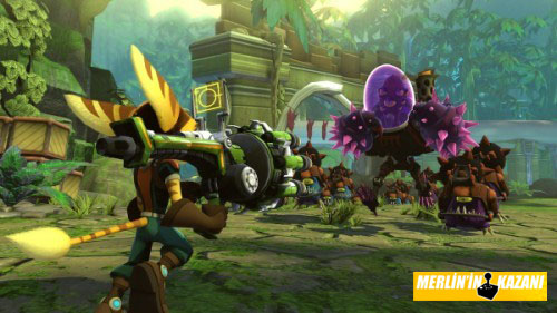 Ratchet & Clank: QForce'un yeni ekran görüntüleri