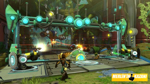 Ratchet & Clank: QForce'un yeni ekran görüntüleri