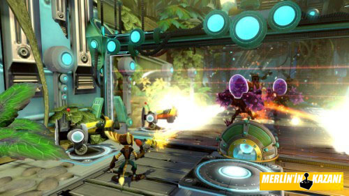 Ratchet & Clank: QForce'un yeni ekran görüntüleri