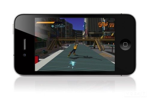 Jet Set Radio'nun ekran görüntüleri